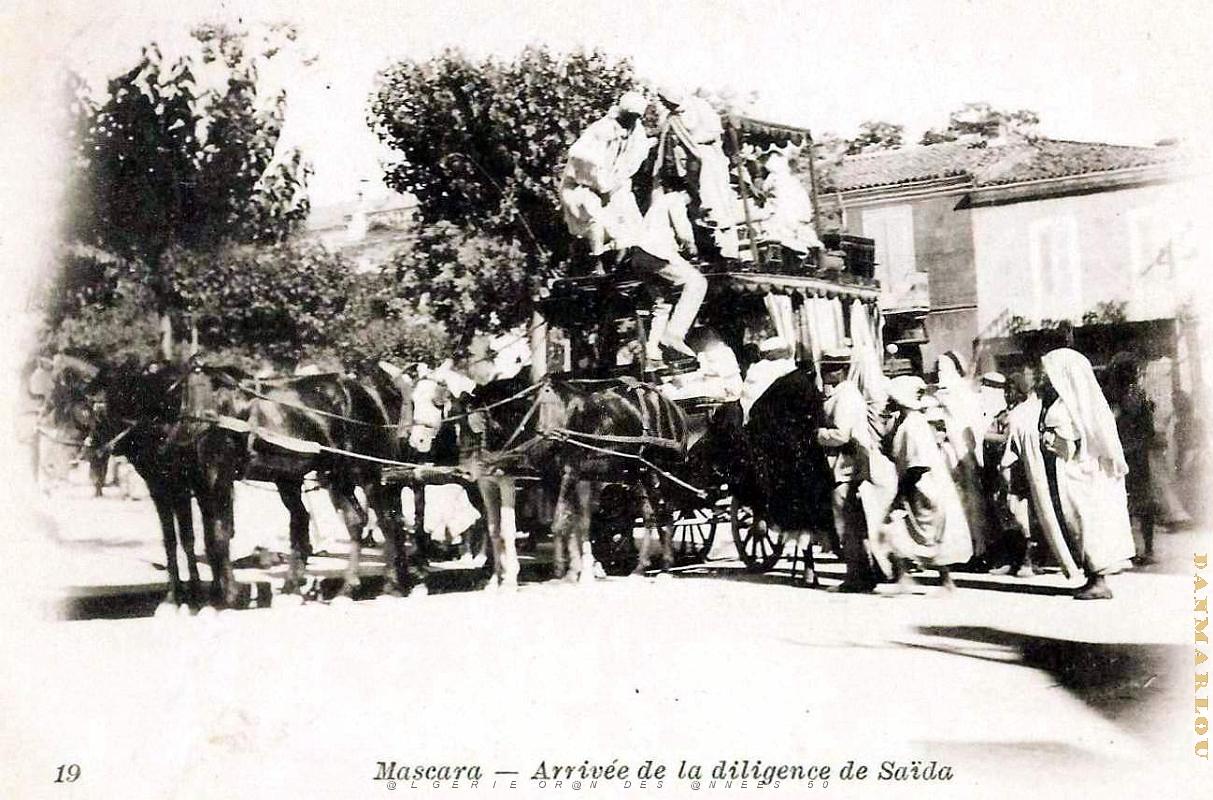 Mascara - Arrivee de la Diligence de Saida.jpg